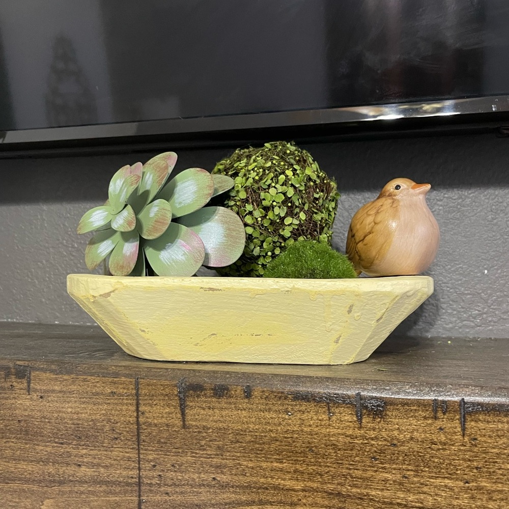 Yellow Dough Bowl 6x10